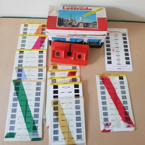 Stereoscoop Lestrade met 11 kaarten, Antiek en Kunst, Antiek | Speelgoed, Ophalen of Verzenden