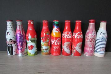Set Volle Coca-Cola Aluminium Flesjes - Zeldzame Editie beschikbaar voor biedingen