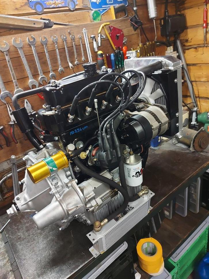 Classic mini 1275cc + 20 race/fast road motor plug&play, Auto-onderdelen, Motor en Toebehoren, Mini, Gereviseerd, Ophalen