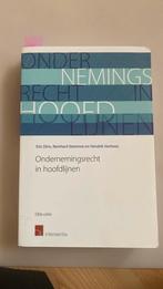 Ondernemingsrecht in hoofdlijnen (elfde editie), Boeken, Studieboeken en Cursussen, Ophalen of Verzenden, Zo goed als nieuw, Reinhard Steennot; Eric Dirix