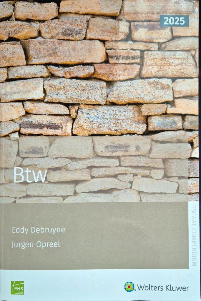 BTW 2025 fiscaal compendium Kluwer nieuw, Boeken, Schoolboeken, Nieuw, Overige vakken, Overige niveaus, Ophalen of Verzenden