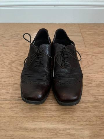 Donkerbruine Herenschoenen Nicola Benson, maat 42 beschikbaar voor biedingen