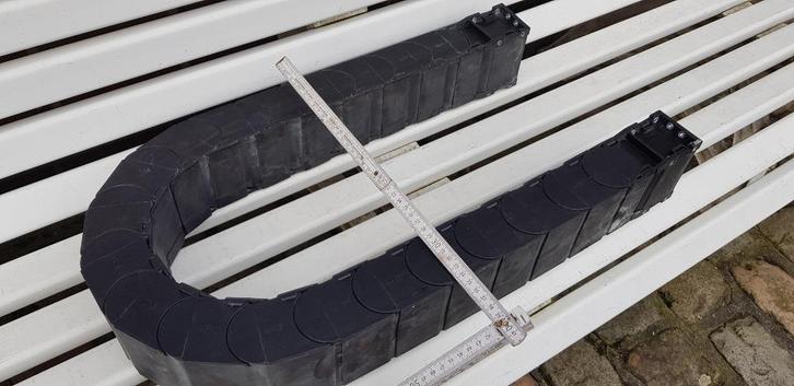 Gesloten kabelrupsen binnen afmeting 50X75mm, Doe-het-zelf en Bouw, Gereedschap | Machine-onderdelen en Toebehoren, Zo goed als nieuw