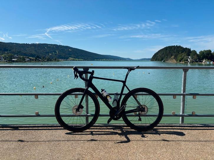 Canyon Endurace CF SL Disc 8.0 + Tacx Flux, Fietsen en Brommers, Fietsen | Racefietsen, Gebruikt, Heren, Overige merken, Carbon