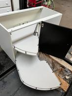 Onder hoekkast ikea keuken met uittrekbaar draaiplateau, Huis en Inrichting, Keuken | Keukenelementen, Ophalen, 50 tot 75 cm, 100 tot 150 cm
