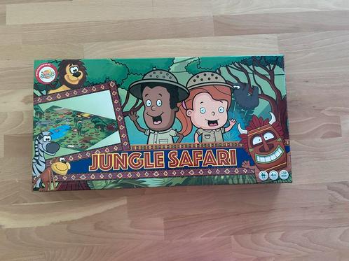 Gezelschappspel: Jungle Safari, Hobby en Vrije tijd, Gezelschapsspellen | Bordspellen, Zo goed als nieuw, Ophalen of Verzenden