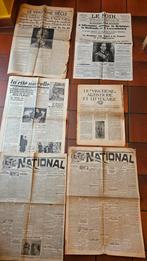 Lot 6 journaux 1932 à 1940, Collections, Enlèvement ou Envoi