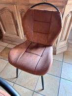 6 nieuwe eetkamer stoelen, Huis en Inrichting, Stoelen, Ophalen, Bruin, Metaal, Nieuw