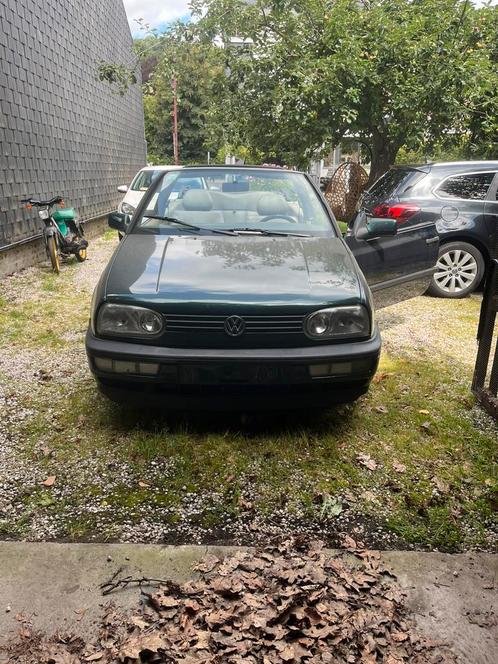 Golf 3 cabrio, Auto's, Volkswagen, Particulier, Golf, Benzine, Euro 1, Cabriolet, 2 deurs, Handgeschakeld, Beige, Leder, Voorwielaandrijving