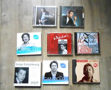 cd Serge Gainsbourg, 1,50€ pièce ,  5 pour 5€ disponible aux enchères