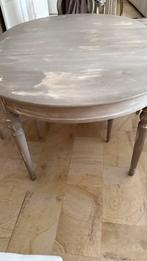 Ronde en ovale tafel, Huis en Inrichting, Tafels | Bijzettafels, Ophalen, Gebruikt, Ovaal