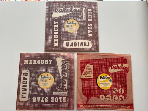 3 Zeer zeldzame DALIDA-vinyl van 78 rpm, Verzamelen, Overige Verzamelen