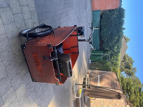 Bakfiets baboe, Fietsen en Brommers, Fietsen | Bakfietsen, Gebruikt, Overige merken, 4 kinderen of meer, Elektrisch, Huif, Ophalen