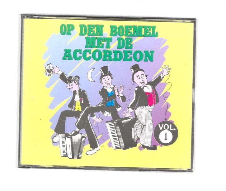 cdbox op den boemel met de accordeon, Cd's en Dvd's, Cd's | Nederlandstalig, Gebruikt, Levenslied of Smartlap, Verzenden