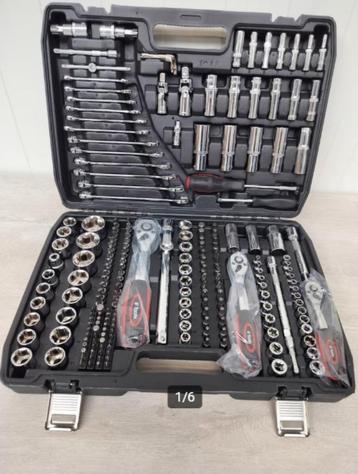 F-tools doppensets met ring/steek CV 216 delig.Nieuw!!!, Enlèvement, Neuf