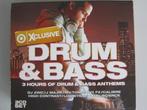 3CDBOX XCLUSIVE DRUM & BASS (39 tracks), Enlèvement ou Envoi, Utilisé, Drum and bass, Coffret