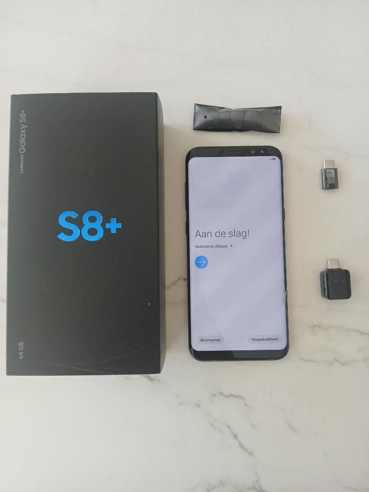 Samsung Galaxy S8 Plus, Telecommunicatie, Mobiele telefoons | Samsung, Gebruikt, Galaxy S2 t/m S9, 64 GB, Zonder abonnement, Zonder simlock