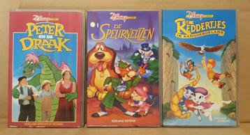 11 VHS cassettes Disney / Universal / Warner beschikbaar voor biedingen