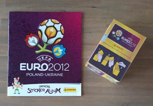 Panini EURO 2012 :  1 gesloten stickerdoos + leeg album, Collections, Articles de Sport & Football, Neuf, Affiche, Image ou Autocollant