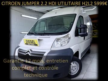 CITROEN JUMPER 2.2 HDI UTILITAIRE H2L2‼️GARANTIE 1 AN CTOK‼️ beschikbaar voor biedingen