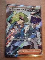 De codebrekende TEF Pokémon-kaart van English Ciphermaniac, Losse kaart, Zo goed als nieuw, Verzenden