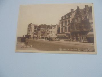 oostduinkerke- leopoldlaan, Enlèvement ou Envoi, 1920 à 1940, Affranchie, Flandre Occidentale