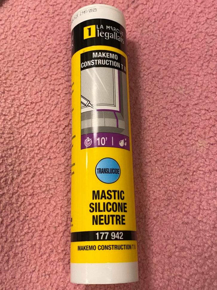 Makemo Neutraal siliconen bouwafdichtmiddel, Doe-het-zelf en Bouw, Isolatie en Afdichting, Nieuw, Ophalen of Verzenden
