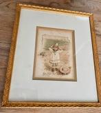 Gravures anciennes encadrées, Antiquités & Art, Enlèvement ou Envoi