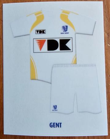 Maillot extérieur Panini Football 2010 Kaa Gent n 174 très, Enlèvement ou Envoi, Comme neuf, Autocollant