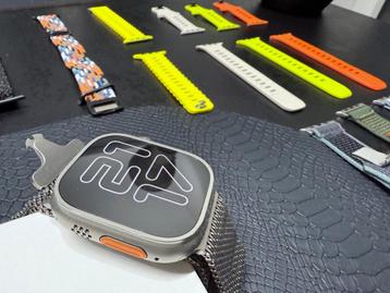 Apple Watch Ultra 2 - État Neuf - Bracelet Milanais Titane + beschikbaar voor biedingen