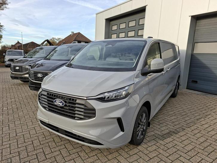 Ford Transit Custom Limited 170pk AUT 2schuifd. L2 trekhaak, Autos, Ford, Entreprise, Achat, Transit, ABS, Caméra de recul, Phares directionnels