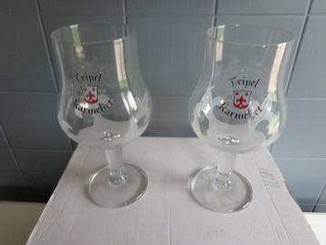 bierglazen karmeliet  ( nieuw ) beschikbaar voor biedingen