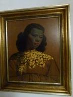 Vintage Tretchikoff `` Chinese Girl`` zware kader, Ophalen of Verzenden, Huis en Inrichting