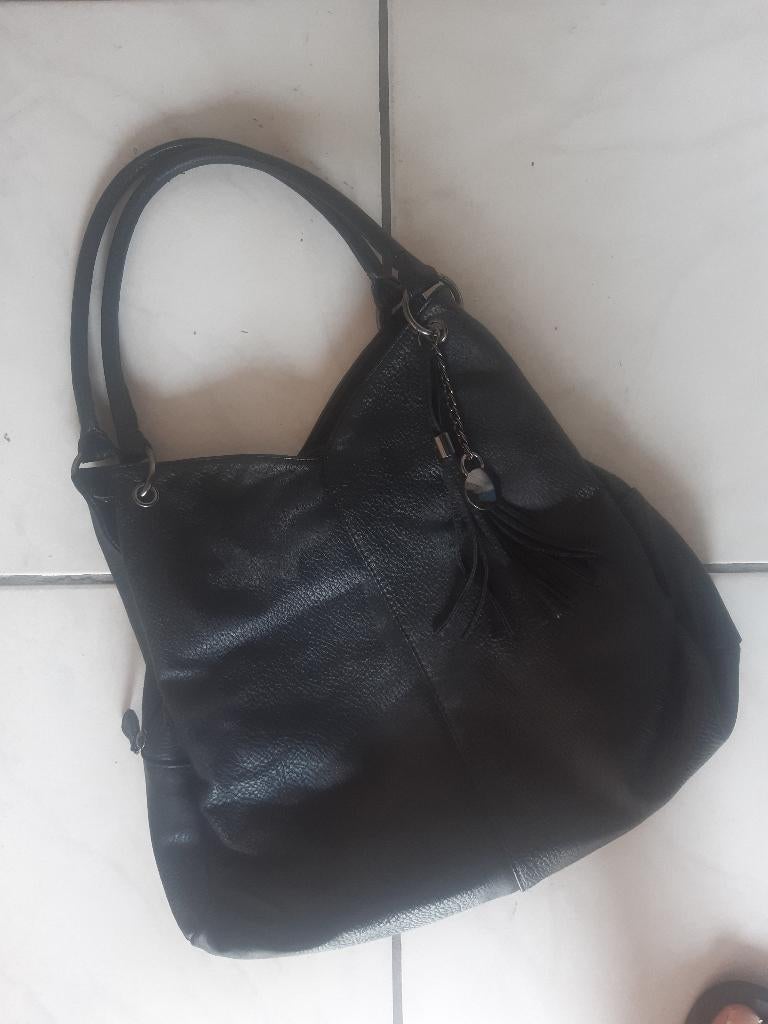 Handtas, Ophalen of Verzenden, Gebruikt, Zwart, Handtas