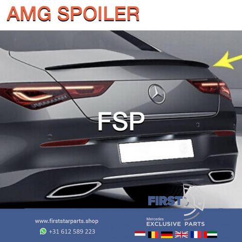 W118 C118 CLA35 AMG KOFFERBAK SPOILER Mercedes CLA AMG 2018-, Auto-onderdelen, Carrosserie, Achterklep, Mercedes-Benz, Achter