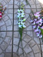 2 fluo wit lange kunstbloemen, Huis en Inrichting, Woonaccessoires | Kunstplanten en Kunstbloemen, Ophalen of Verzenden, Gebruikt