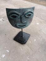 Keramiek beeldje masker 20cm hoog, Antiek en Kunst, Kunst | Beelden en Houtsnijwerken, Ophalen of Verzenden