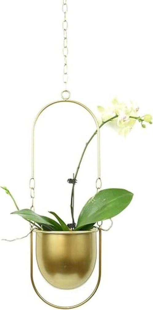 metalen hangende decoratie pot plantenbak GRATIS LEVERING, Tuin en Terras, Bloempotten, Nieuw, Overige materialen, Binnen, Balkon