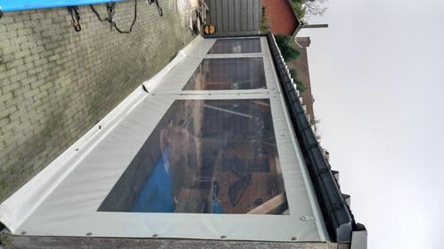 Terras zeilen, Tuin en Terras, Overkappingen, Zo goed als nieuw, Veranda, Ophalen of Verzenden