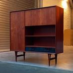 Sideboard Vintage par Van Pelt en Teck Belgium 1960'S, Maison & Meubles, Enlèvement ou Envoi, Comme neuf