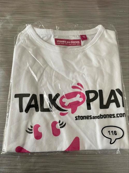 Nog verpakt t-shirt wit Stones and Bones, maat 116 5-6 jaar, Kinderen en Baby's, Kinderkleding | Maat 116, Nieuw, Jongen of Meisje