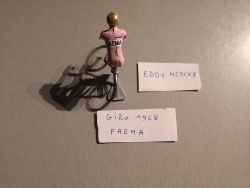 Pilote Eddy Merckx Giro 1968  FAEMA, Collections, Statues & Figurines, Envoi