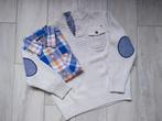 ★ M116 - Set trui + hemd Tommy Hilfiger, Kinderen en Baby's, Kinderkleding | Maat 116, Ophalen of Verzenden, Setje, Jongen, Tommy Hilfiger