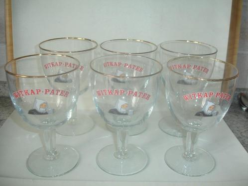 Bierglas Witkap Pater, brij. Slaghmuylder, Verzamelen, Biermerken, Zo goed als nieuw, Glas of Glazen, Overige merken, Ophalen of Verzenden