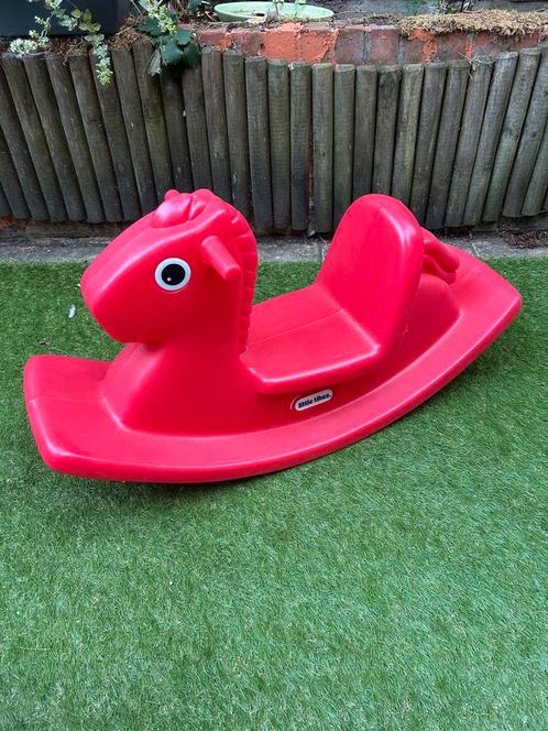 Little Tikes Rode Hobbelpaard schommel paard, Kinderen en Baby's, Speelgoed | Hobbelfiguren, Zo goed als nieuw, Ophalen