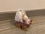Sylvanian families baby konijntjes in buggy, Comme neuf, Enlèvement ou Envoi