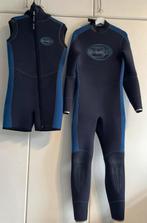 Duikpak en overpak heren Bare Elastek 2x7mm, maat MLT, Watersport en Boten, Ophalen of Verzenden, Zo goed als nieuw
