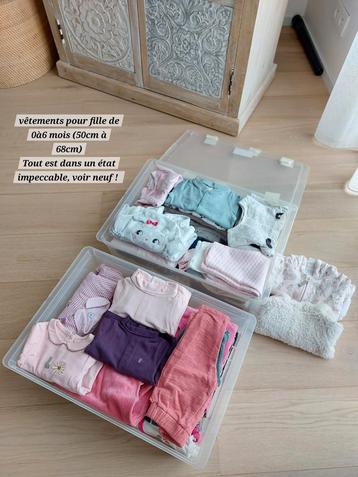 Kleding voor babymeisjes van 0-6 maanden oud beschikbaar voor biedingen