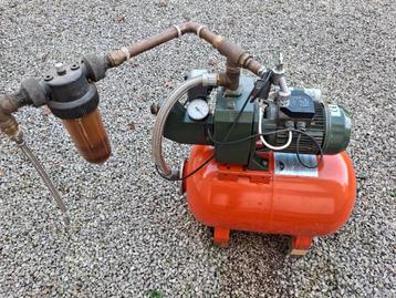 DAB pomp 1,5 pk met drukvat beschikbaar voor biedingen