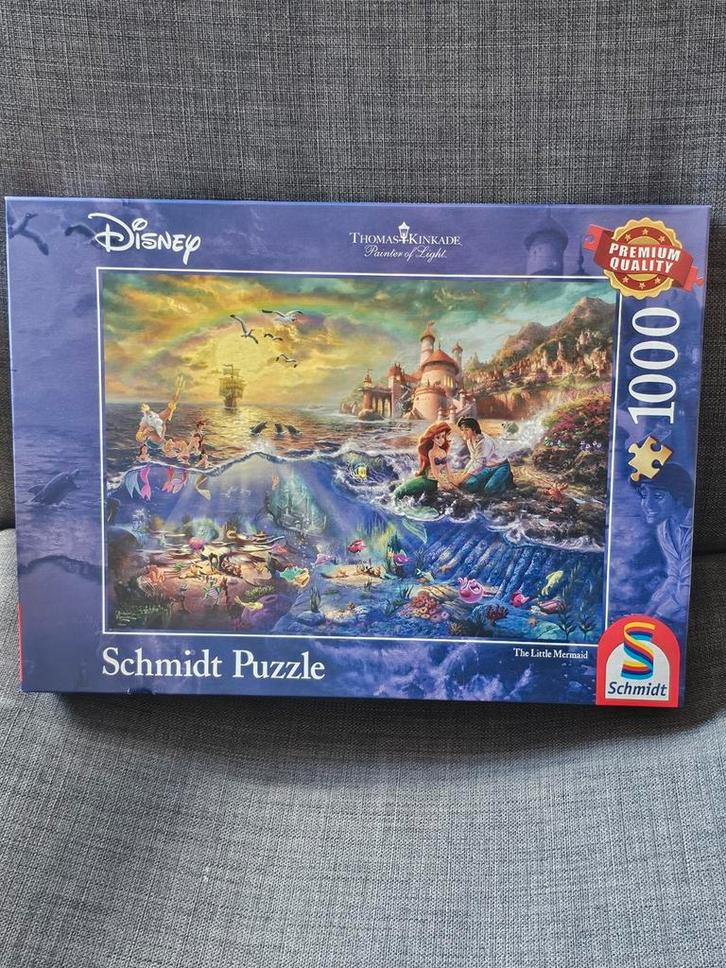 Puzzel Schmidt Disney Dreams Collection De Kleine Zeemeermin, Hobby en Vrije tijd, Denksport en Puzzels, Nieuw, Legpuzzel, Ophalen of Verzenden